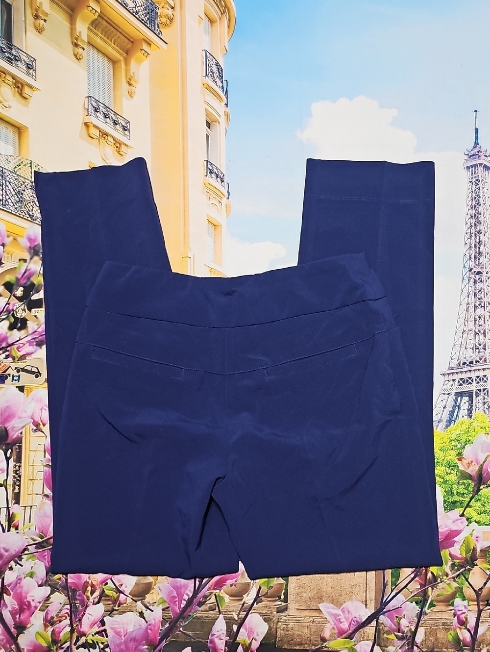 Ibkul Blue Pants Size 6 - Picture 6 of 6